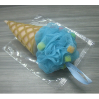 good selling ice cream cone washing shower bath sponge