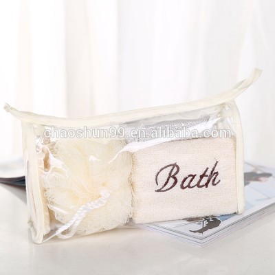 Promotional body and spa bath gift packaging set