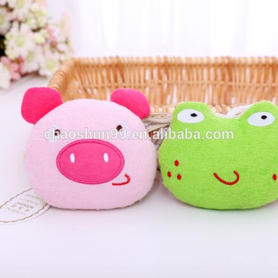 Promotional cute super soft fabric bath toy for toddlers