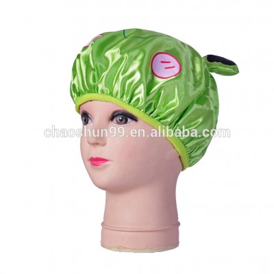 China OEM Sale Stock Cute Baby Bath Hat kids shower cap