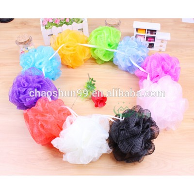 Body Cleaning Ribbon Flowers White Flowers White Bath Ball