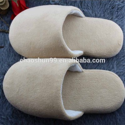 Daily use foam rubber slipper soles fur slippers for women