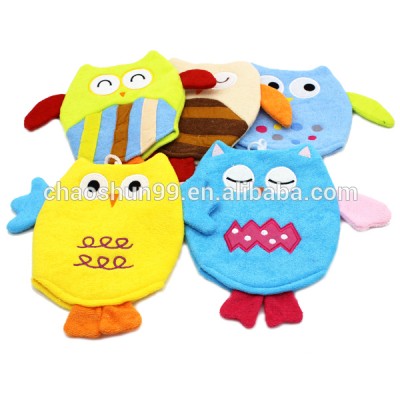 Promotional Animal Shape Kids Bath Glove /Cartoon Glove Walmart Wholesale