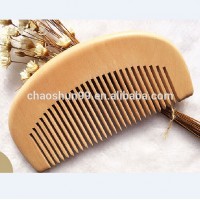 Natural wholesale factory price professional quality wooden beard hair comb