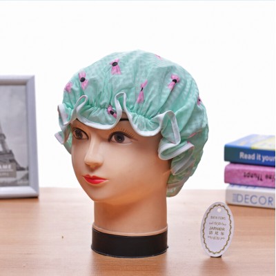 Heated customized shower cap