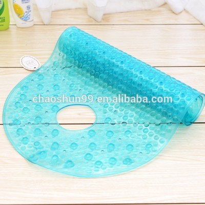 Custom pvc non slip shower mat, bath rug wholesale