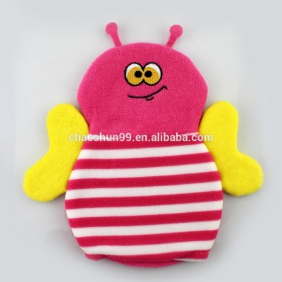 Promotional Animal Shape Baby Bath Glove/Cartoon Glove Scrubs Wholesale