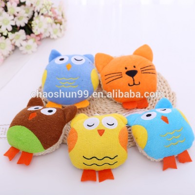 Hot Sale Skin-Friendly Children'S SpongeCartoon Animal Towel BathToy