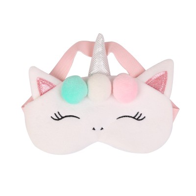 High Quality Customized  Novelty Cute  Cartoon Little Beast Three Ball Eye Mask