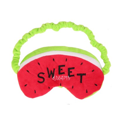 Cheap High Quality Reusable Ice Compress 3D Watermelon Eye Patch Eye Mask