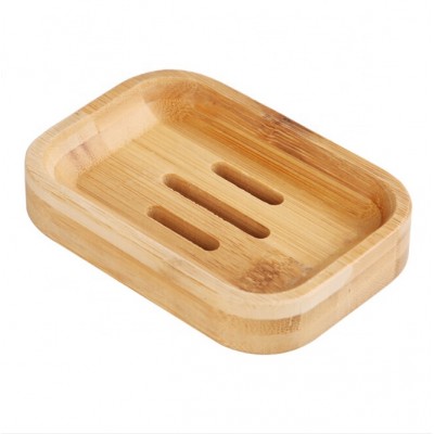 Natural Eco Friendly Travel Soap Dish Bamboo Dish Soap Holder